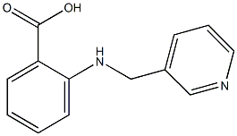 2-[(3-pyridinylmethyl)amino]benzoic acid Struktur