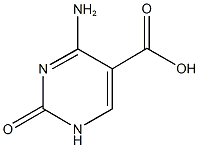 4-amino-2-oxo-1,2-dihydro-5-pyrimidinecarboxylic acid Struktur