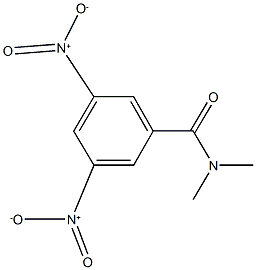 3,5-bisnitro-N,N-dimethylbenzamide Struktur