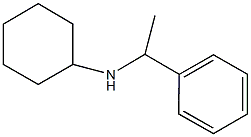 N-(1-phenylethyl)cyclohexanamine Struktur