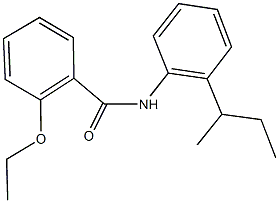 N-(2-sec-butylphenyl)-2-ethoxybenzamide Struktur