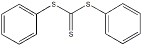 diphenyl trithiocarbonate Struktur