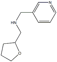 pyridin-3-yl-N-(tetrahydrofuran-2-ylmethyl)methanamine Struktur