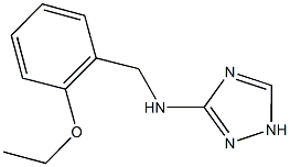 N-(2-ethoxybenzyl)-N-(1H-1,2,4-triazol-3-yl)amine Struktur