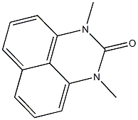 1,3-dimethyl-1H-perimidin-2(3H)-one Struktur