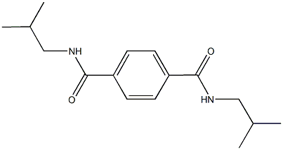 N~1~,N~4~-diisobutylterephthalamide Struktur