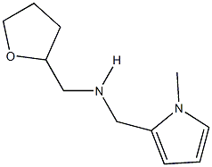 N-[(1-methyl-1H-pyrrol-2-yl)methyl]-N-(tetrahydro-2-furanylmethyl)amine Struktur