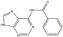 N-(9H-purin-6-yl)benzamide Struktur