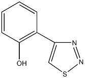 2-(1,2,3-thiadiazol-4-yl)phenol Struktur