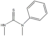 N,N'-dimethyl-N-phenylthiourea Struktur