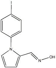 1-(4-iodophenyl)-1H-pyrrole-2-carbaldehyde oxime Struktur