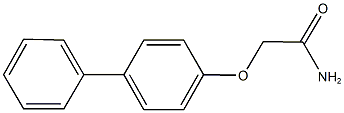 2-([1,1'-biphenyl]-4-yloxy)acetamide Struktur