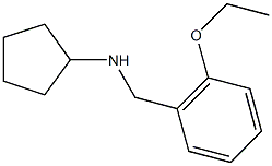 N-cyclopentyl-N-(2-ethoxybenzyl)amine Struktur