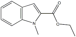 ethyl 1-methyl-1H-indole-2-carboxylate Struktur