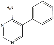 4-amino-5-phenylpyrimidine Struktur