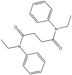 N~1~,N~4~-diethyl-N~1~,N~4~-diphenylsuccinamide Struktur