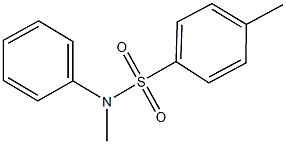 N,4-dimethyl-N-phenylbenzenesulfonamide Struktur