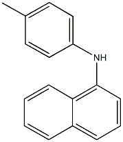 N-(4-methylphenyl)-N-(1-naphthyl)amine Struktur