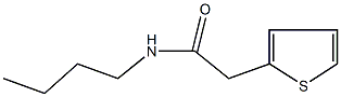 N-butyl-2-(2-thienyl)acetamide Struktur