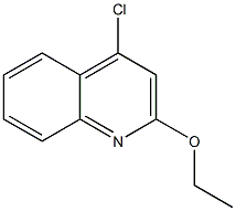 4-chloro-2-quinolinyl ethyl ether Struktur