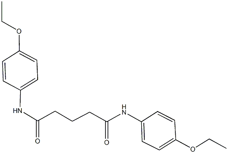 N~1~,N~5~-bis(4-ethoxyphenyl)pentanediamide Struktur