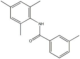 N-mesityl-3-methylbenzamide Struktur