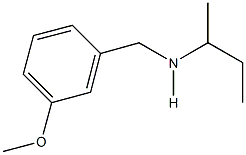 N-(sec-butyl)-N-(3-methoxybenzyl)amine Struktur