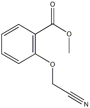 methyl 2-(cyanomethoxy)benzoate Struktur