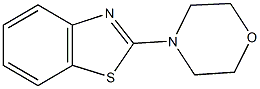 2-(4-morpholinyl)-1,3-benzothiazole Struktur