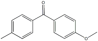 (4-methoxyphenyl)(4-methylphenyl)methanone Struktur