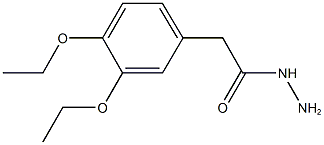 2-(3,4-DIETHOXYPHENYL)ACETOHYDRAZIDE Struktur