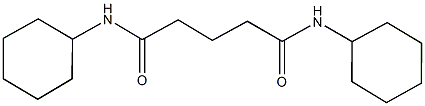 N~1~,N~5~-dicyclohexylpentanediamide Struktur