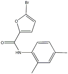 5-bromo-N-(2,4-dimethylphenyl)-2-furamide Struktur