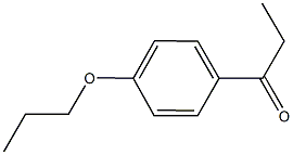 1-(4-propoxyphenyl)-1-propanone Struktur