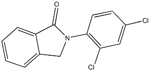 2-(2,4-dichlorophenyl)-1-isoindolinone Struktur