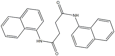 N~1~,N~4~-di(1-naphthyl)succinamide Struktur