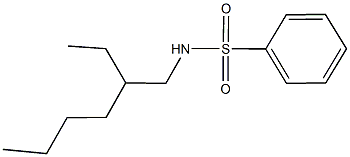 N-(2-ethylhexyl)benzenesulfonamide Struktur