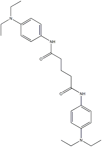 N~1~,N~5~-bis[4-(diethylamino)phenyl]pentanediamide Struktur