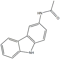 N-(9H-carbazol-3-yl)acetamide Struktur