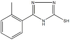 5-(2-methylphenyl)-2,4-dihydro-3H-1,2,4-triazole-3-thione Struktur