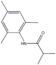 N-mesityl-2-methylpropanamide Struktur