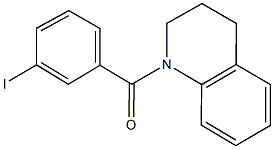 1-(3-iodobenzoyl)-1,2,3,4-tetrahydroquinoline Struktur