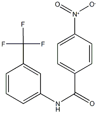 4-nitro-N-[3-(trifluoromethyl)phenyl]benzamide Structure