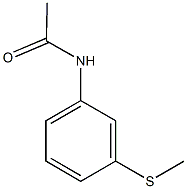 N-[3-(methylsulfanyl)phenyl]acetamide Struktur