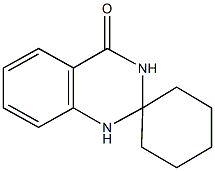 2',3'-dihydrospiro[cyclohexane-1,2'-quinazoline]-4'(1'H)-one Struktur