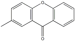 2-methyl-9H-xanthen-9-one Struktur