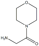 2-(4-morpholinyl)-2-oxoethylamine Struktur