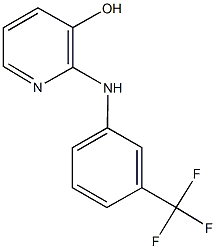 2-[3-(trifluoromethyl)anilino]-3-pyridinol Struktur