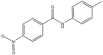 4-nitro-N-(4-methylphenyl)benzamide Struktur