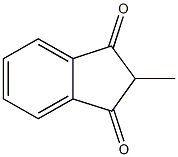 2-methyl-1H-indene-1,3(2H)-dione Struktur